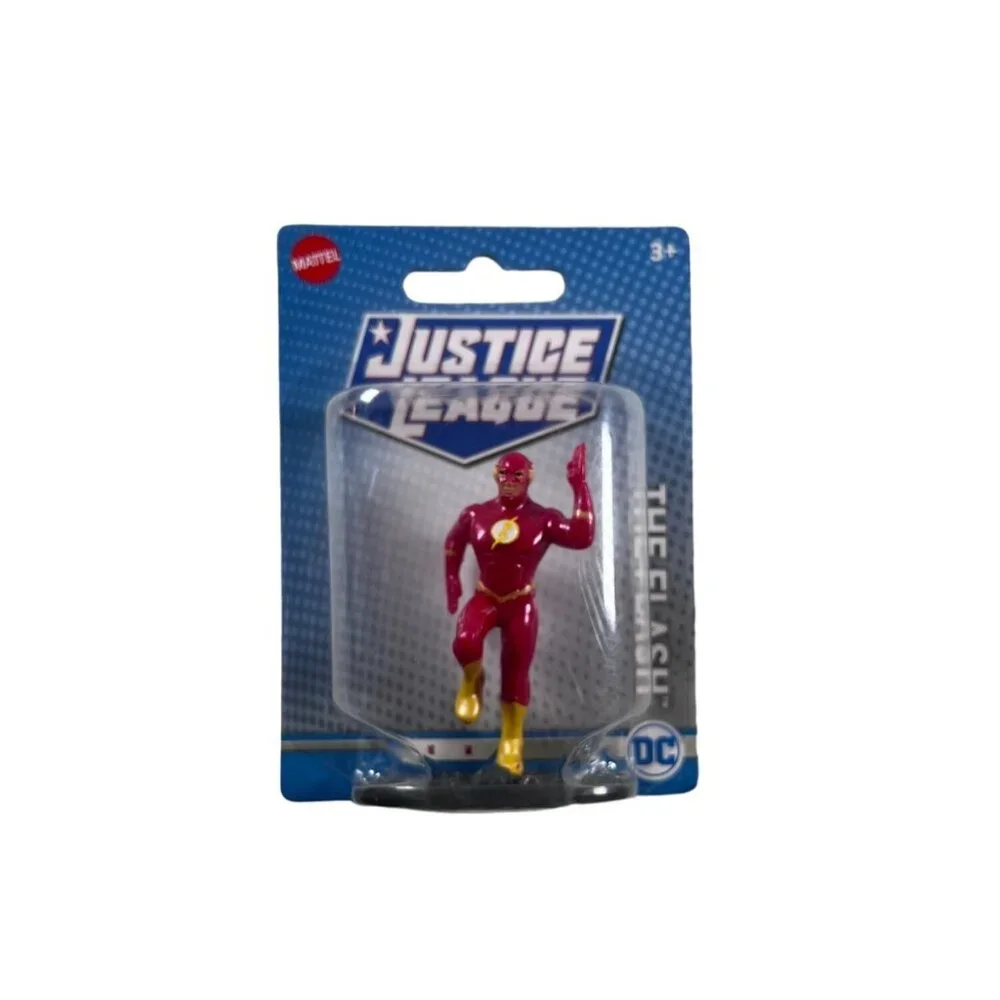 Justice League Action Figure Set Batman Superman & The Flash Mattel Cake Toppers